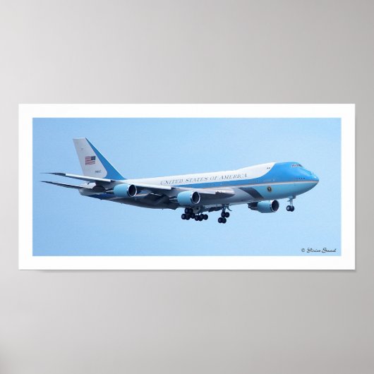 Air Force One Print Poster (Vorne)