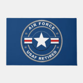 Air Force Remüde Veteran Fußmatte (Vorderseite)