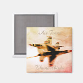 Air Force Thunderbirds Nah Pass Maneuver Magnet (Vorderseite/Rückseite)