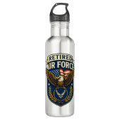 Air Force (USAF) Edelstahlflasche (Vorderseite)