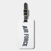 Air Force (USAF) Gepäckanhänger (Vorderseite vertikal)