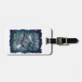 Air Force (USAF) Gepäckanhänger (Vorderseite horizontal)