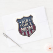 Air Force (USAF) Mutter Quadratischer Aufkleber (Umschlag)