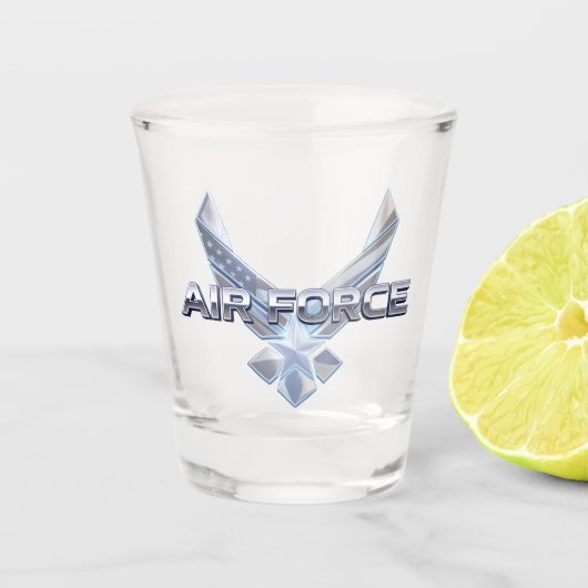 Air Force (USAF) Schnapsglas (Vorderseite)