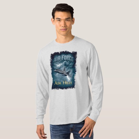 Air Force (USAF) T-Shirt (Vorne ganz)