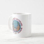 Air Force Veteran Kaffeetasse (Vorderseite Links)