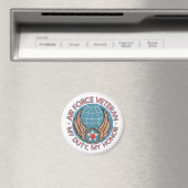 Air Force Veteran Magnet (In Situ (Geschirrspüler))