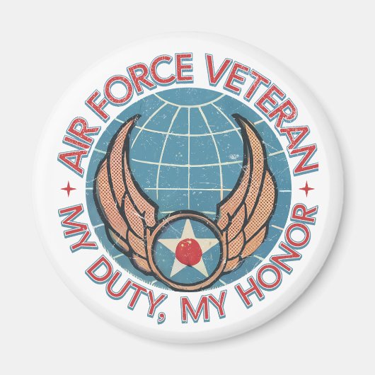 Air Force Veteran Magnet (Vorne)