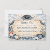 Air Force Wings Graduation Dankeskarte (Vorderseite)