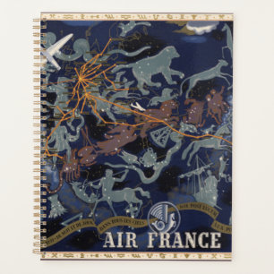 Air France: De nuit et de jour dans tous les ciel Planer
