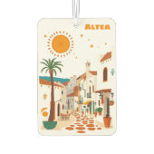 Air Freshener Altea Spanien Autolufterfrischer (Rückseite)