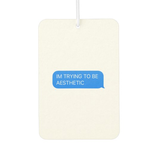 Air Freshener ästhetisch Autolufterfrischer (Vorderseite)