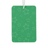 Air Freshener aus Rot und Grüne Sterne Autolufterfrischer (Rückseite)