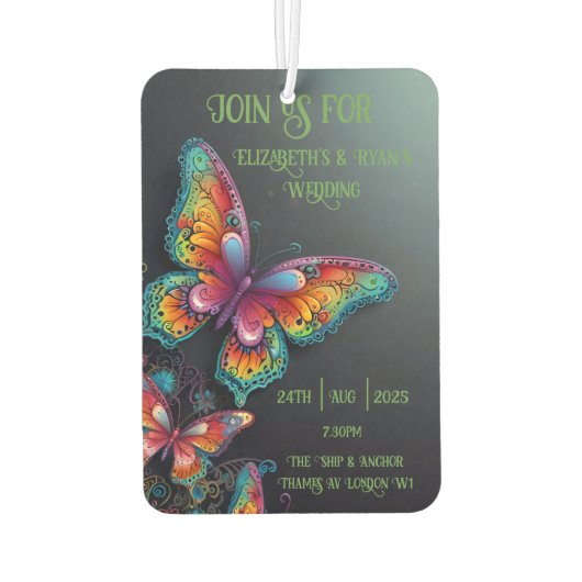 Air Freshener Autolufterfrischer (Rückseite)