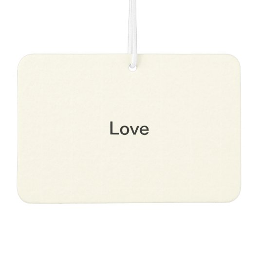 Air Freshener Autolufterfrischer (Vorderseite)