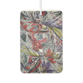 Air Freshener - "Basic Colors & A Touch Gold" Autolufterfrischer