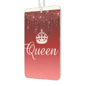 Air Freshener - Queen Crown Tropfen Glitzer Deep R Autolufterfrischer (Links)