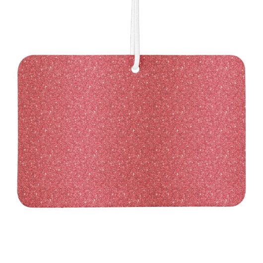 Air Freshener Red Imitats Glitzer Herzstück Autolufterfrischer (Vorderseite)