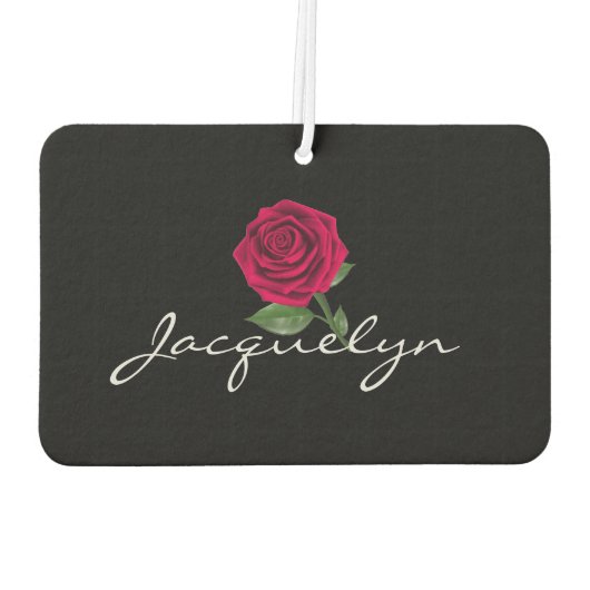 Air Freshener - Rose Autolufterfrischer (Rückseite)