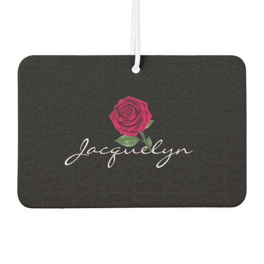 Air Freshener - Rose Autolufterfrischer (Vorderseite)