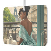 Air Freshner | Mädchen in Paris Autolufterfrischer (Links)