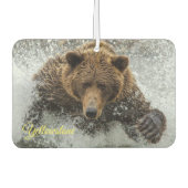 Air Freshner-Yellowstone Bear Autolufterfrischer (Vorderseite)