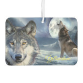 Air Freshner-Yellowstone Wolf Autolufterfrischer (Rückseite)
