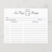 Air Fryer Einfache Kochkarte (Vorderseite)