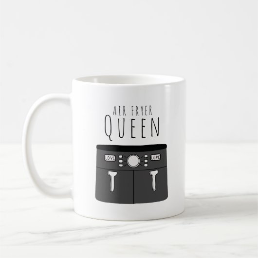 Air Fryer Königin Kaffeetasse (Links)
