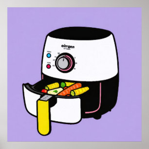 Air Fryer - Kunstdruck Poster