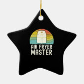 Air Fryer Master Cook | Food Lover Feinschmecker Keramik Ornament (Vorne)