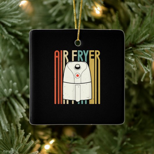 Air Fryer Master Cook Food| Retro-Huhn Keramikornament (Baum)