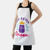 Air Fryer Queen Cook Cooking Koch Girls Schürze (InSitu)