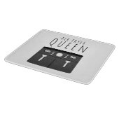 Air Fryer Queen Schneidebrett (Ecke)