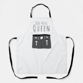 Air Fryer Queen Schürze (Vorderseite)