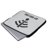 Air-Gapped Logic Laptopschutzhülle (Vorne Knopf)