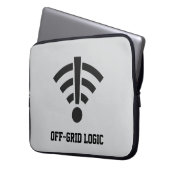 Air-Gapped Logic Laptopschutzhülle (Vorderseite Links)