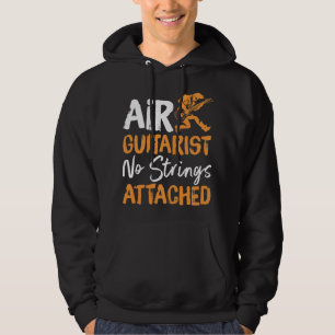 Air Gitarrist No Strings Attached Vater Guitar und Hoodie