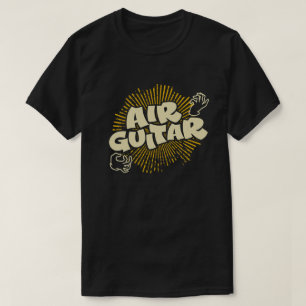 Air Guitar 90er Pop Culture Graphic T-Shirt