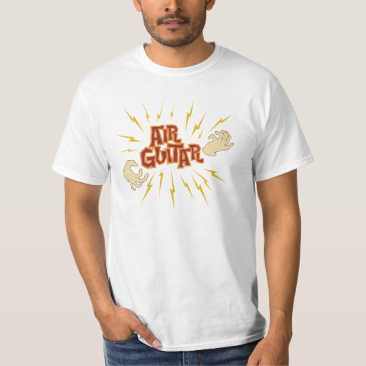Air Guitar T - Shirt v.1 (Vorderseite)