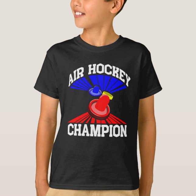 Air Hockey Champion T-Shirt (Vorderseite)