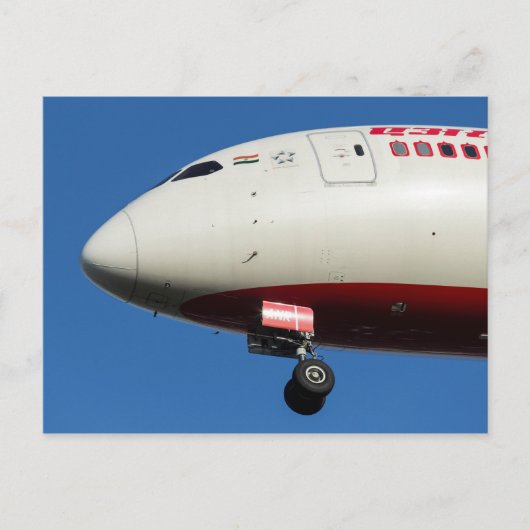 Air India Postkarte (Vorderseite)