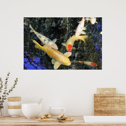 Air Koi Poster (Küche)