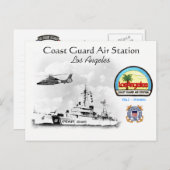 Air Los Angeles, Kalifornien Postkarte (Vorne/Hinten)