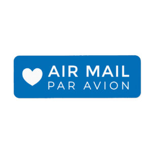 AIR MAIL AVION ハ niedlicheアエラシルベ