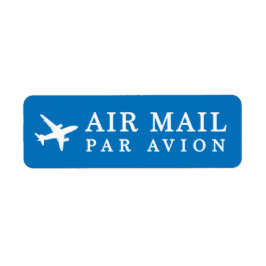 AIR-MAIL PAR AVION エ ア シ 飛行機ラルFlugfläche nach der