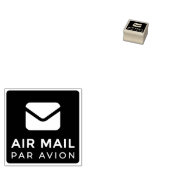 AIR MAIL PAR AVION 手紙 エアメールスタンプ mail letter ラバースタン Gummistempel (Stempel)