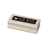 AIR MAIL PAR AVION 鳥 エアメールスタンプ bird birds ラバースタンプ Gummistempel (Stempel)