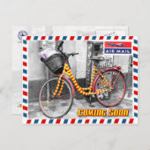 Air Mail Service kommt bald . . . Postkarte (Vorne/Hinten)