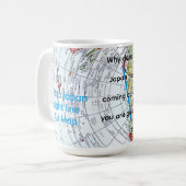 Air Map Kaffeetasse (Vorderseite Links)
